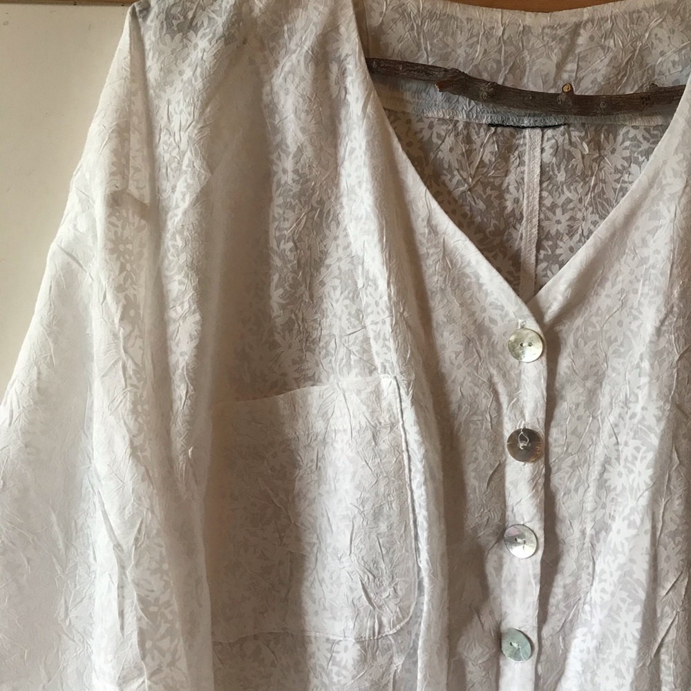Beautiful Lacy Oversized Blouse